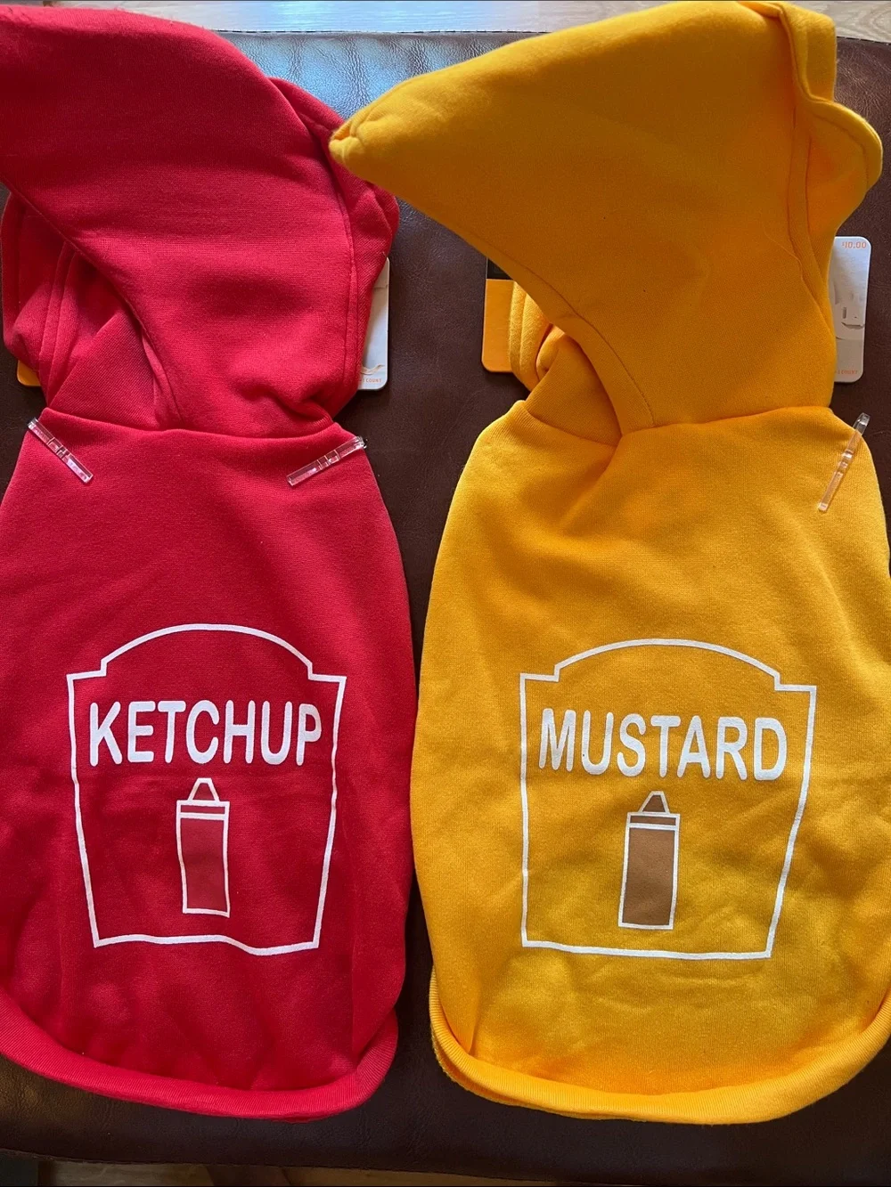 NWT Ketchup & Mustard Pet Outfits